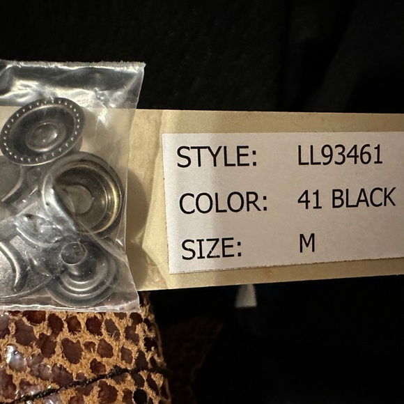 Cripple Creek Leather Western Jacket Size M - Picture 3 of 6